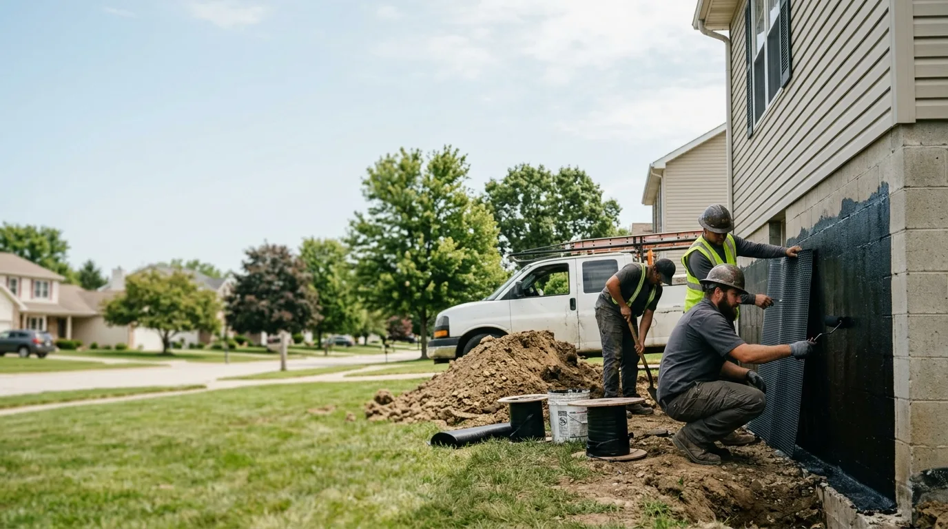 Basement Waterproofing in Van Buren, OH near me